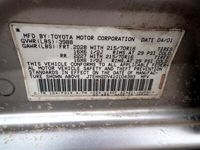 2001 Toyota RAV4   - Photo 39 - Uniontown, PA 15401