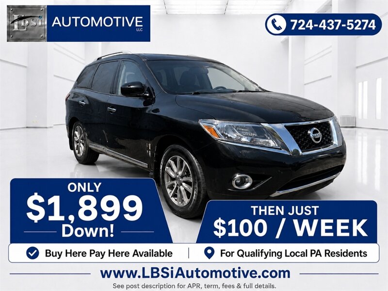 2015 Nissan Pathfinder S   - Photo 1 - Uniontown, PA 15401