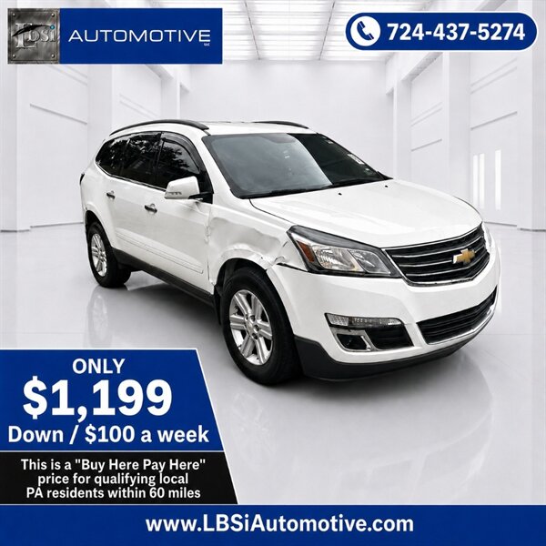 2013 Chevrolet Traverse LT   - Photo 1 - Uniontown, PA 15401