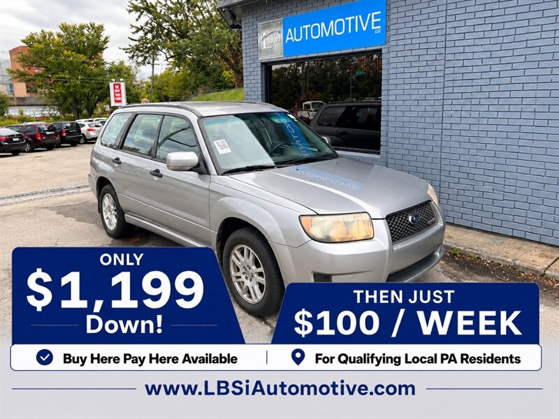 2008 Subaru Forester Sports 2.5 X