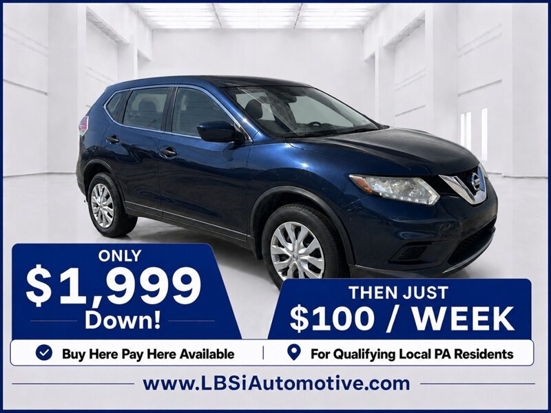 2016 Nissan Rogue S   - Photo 1 - Uniontown, PA 15401