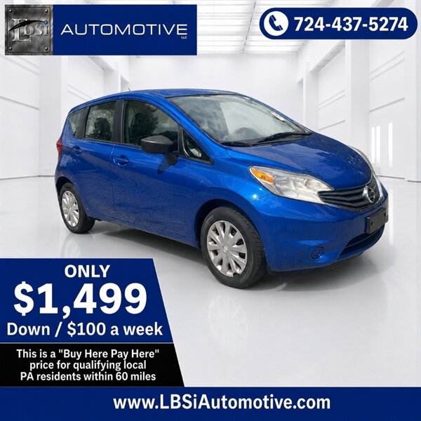 2015 Nissan Versa Note S (Has Structural Damage - Holes in Frame)   - Photo 1 - Uniontown, PA 15401