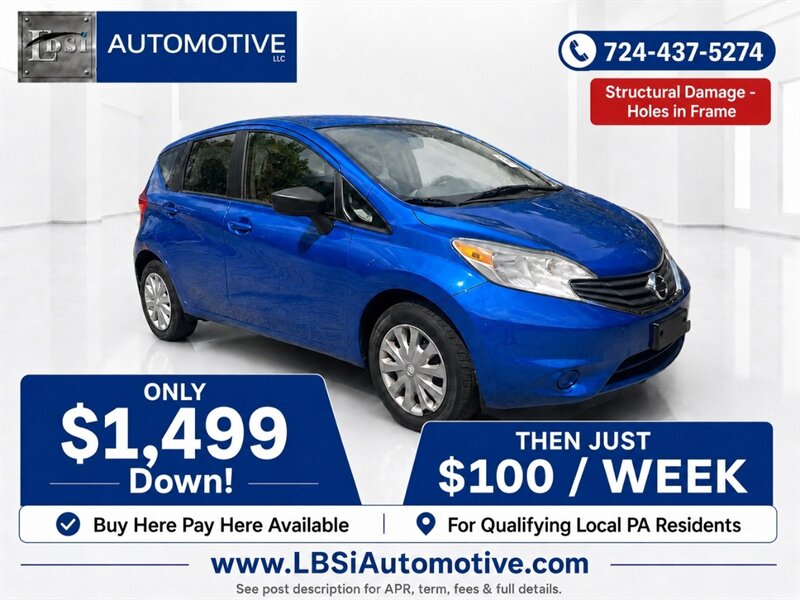2015 Nissan Versa Note S  