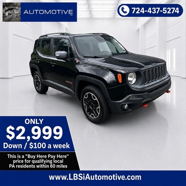 2015 Jeep Renegade Trailhawk   - Photo 1 - Uniontown, PA 15401