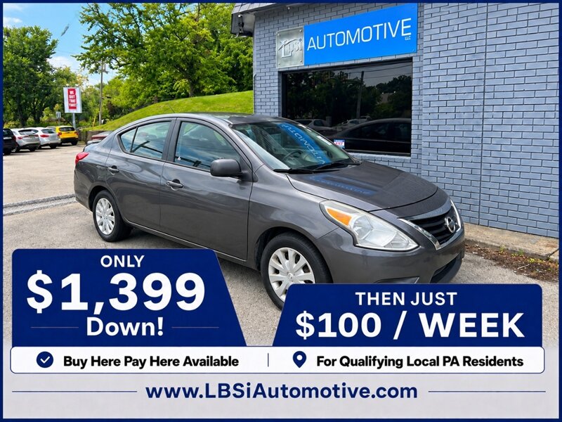2015 Nissan Versa 1.6 S   - Photo 1 - Uniontown, PA 15401