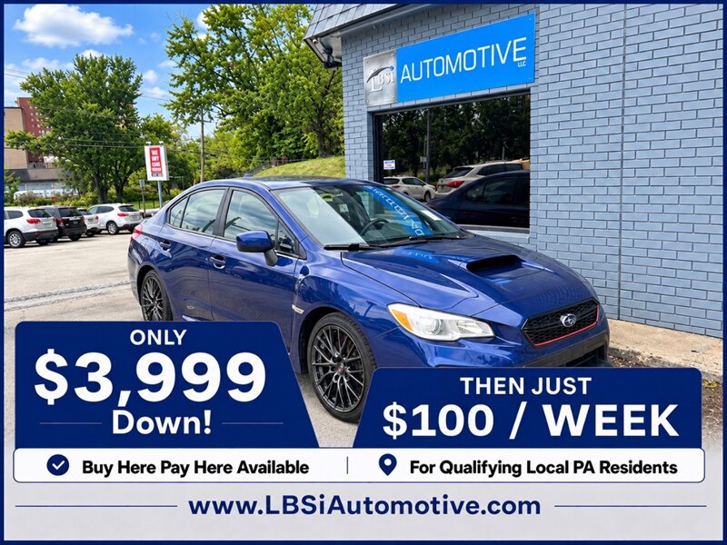 2018 Subaru WRX   - Photo 1 - Uniontown, PA 15401