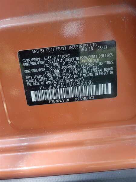 2013 Subaru XV Crosstrek 2.0i Premium - Photo 8 - Houston, MO 65483