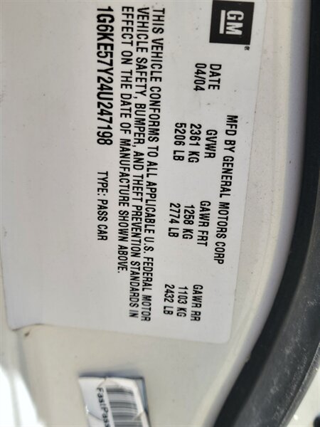 2004 Cadillac DeVille DHS  