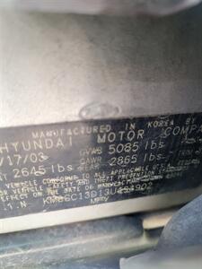 2003 Hyundai SANTA FE GLS - Photo 8 - Houston, MO 65483
