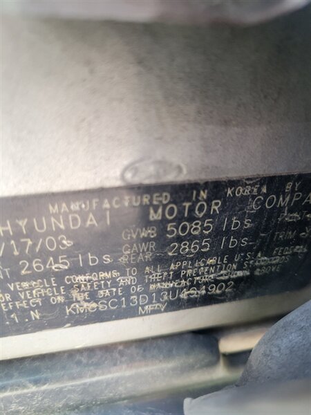 2003 Hyundai SANTA FE GLS - Photo 8 - Houston, MO 65483