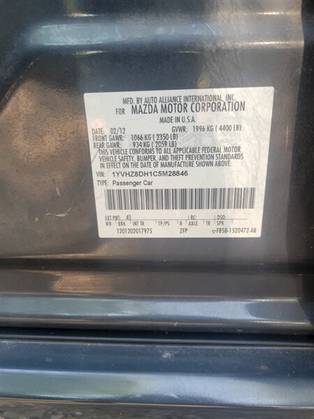 2012 Mazda Mazda6 i Touring - Photo 7 - Houston, MO 65483
