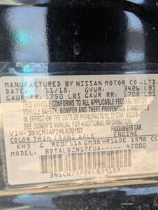 2019 Nissan Versa SV   - Photo 8 - Houston, MO 65483