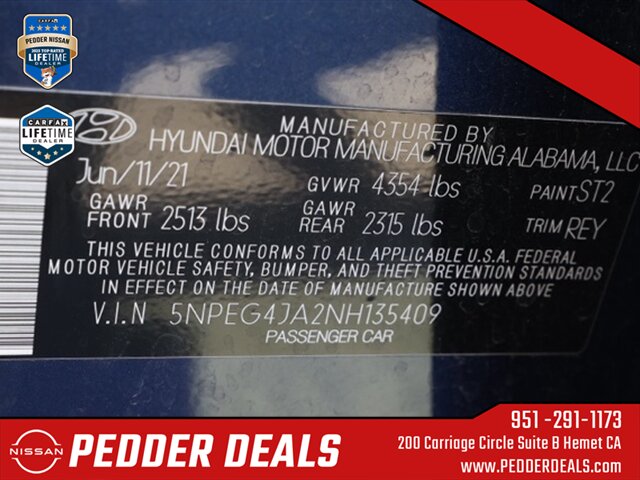 2022 Hyundai SONATA SE   - Photo 32 - Hemet, CA 92545