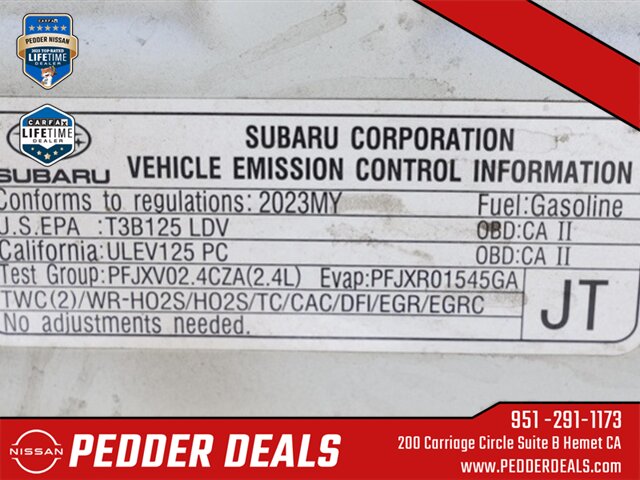 2023 Subaru WRX   - Photo 31 - Hemet, CA 92545