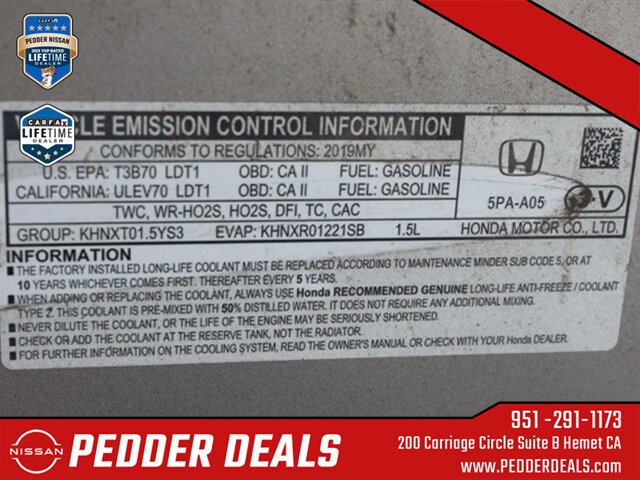 2019 Honda CR-V EX   - Photo 31 - Hemet, CA 92545