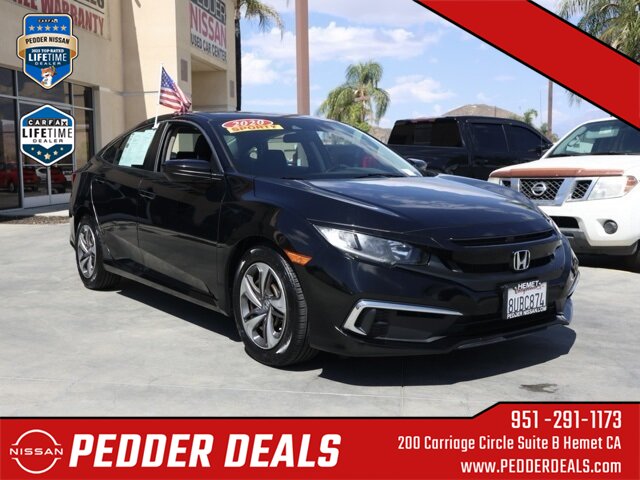 2020 Honda Civic LX   - Photo 2 - Hemet, CA 92545