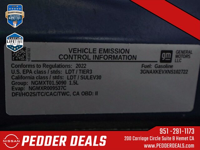 2022 Chevrolet Equinox LT   - Photo 32 - Hemet, CA 92545