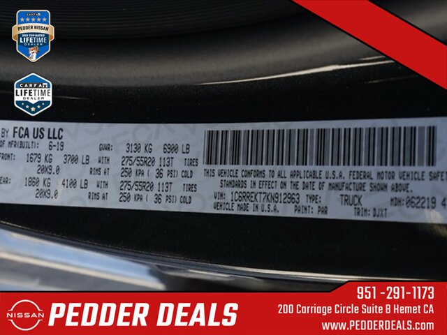 2019 RAM 1500 Laramie Longhorn   - Photo 31 - Hemet, CA 92545