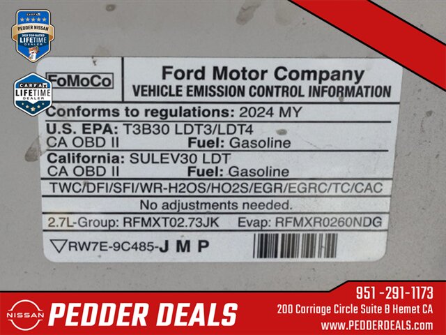 2024 Ford F-150 STX   - Photo 30 - Hemet, CA 92545