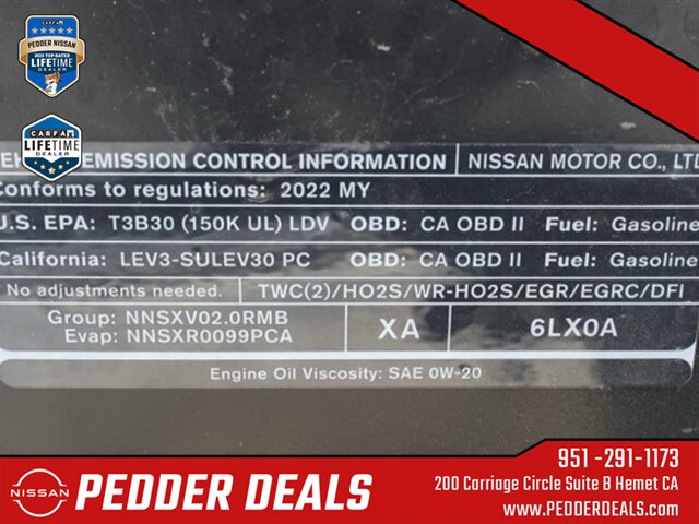 2022 Nissan Sentra SR   - Photo 31 - Hemet, CA 92545