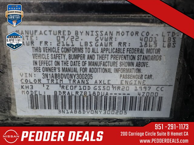 2022 Nissan Sentra SR   - Photo 32 - Hemet, CA 92545