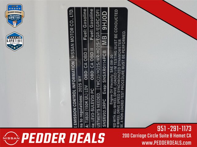 2025 Nissan Altima 2.5 S   - Photo 31 - Hemet, CA 92545