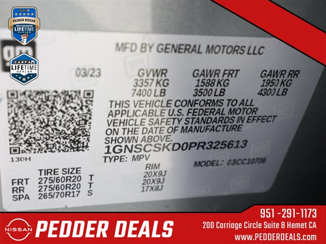 2023 Chevrolet Tahoe Premier   - Photo 31 - Hemet, CA 92545