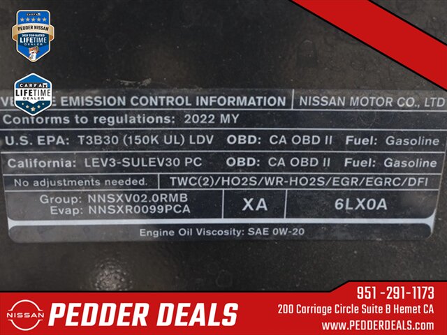2022 Nissan Sentra SV   - Photo 31 - Hemet, CA 92545