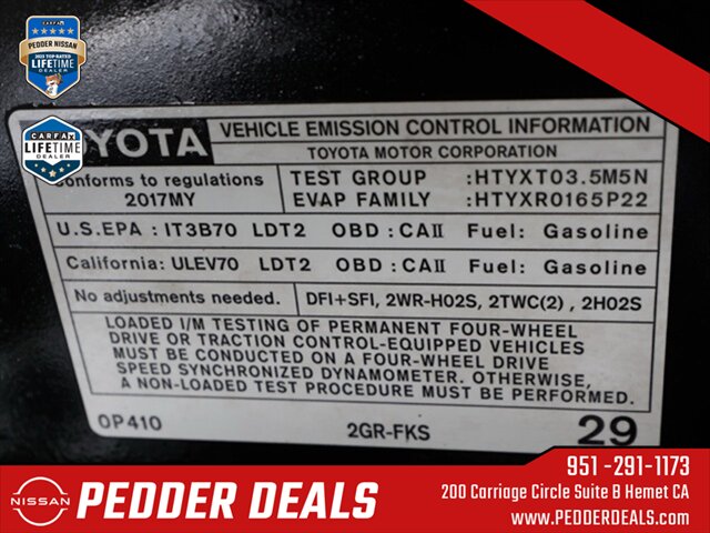 2017 Toyota Tacoma SR5 V6   - Photo 31 - Hemet, CA 92545