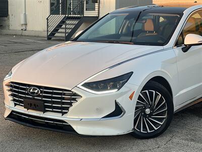 2021 Hyundai SONATA Hybrid Limited   - Photo 2 - Dallas, TX 75243