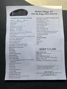 2026 MODERN BUGGY BIG BUGGY 16 BB16FB - Photo 23 - Falcon, CO 80831