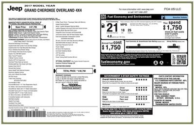2017 Jeep Grand Cherokee Overland - Photo 25 - Englewood, CO 80110