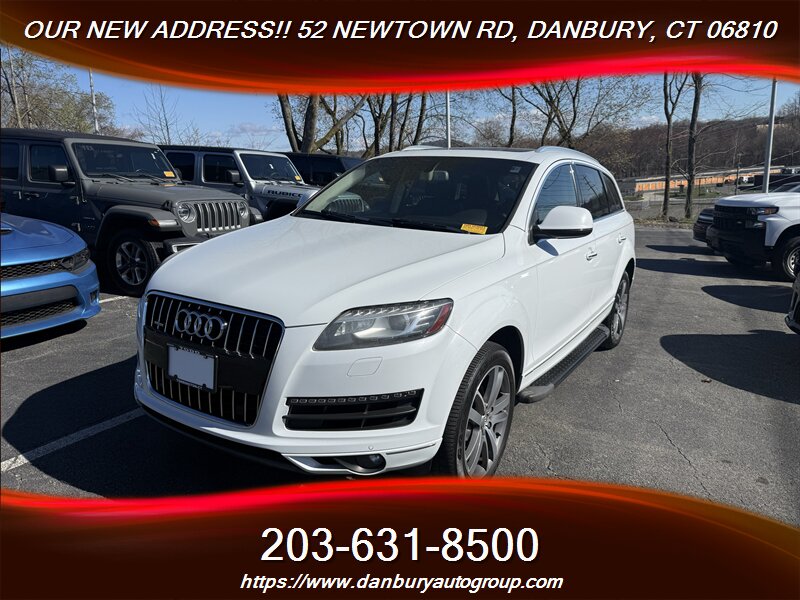 White 2015 Audi Q7 3.0T quattro Premium Plus SUV / Crossover All-Wheel Drive Automatic