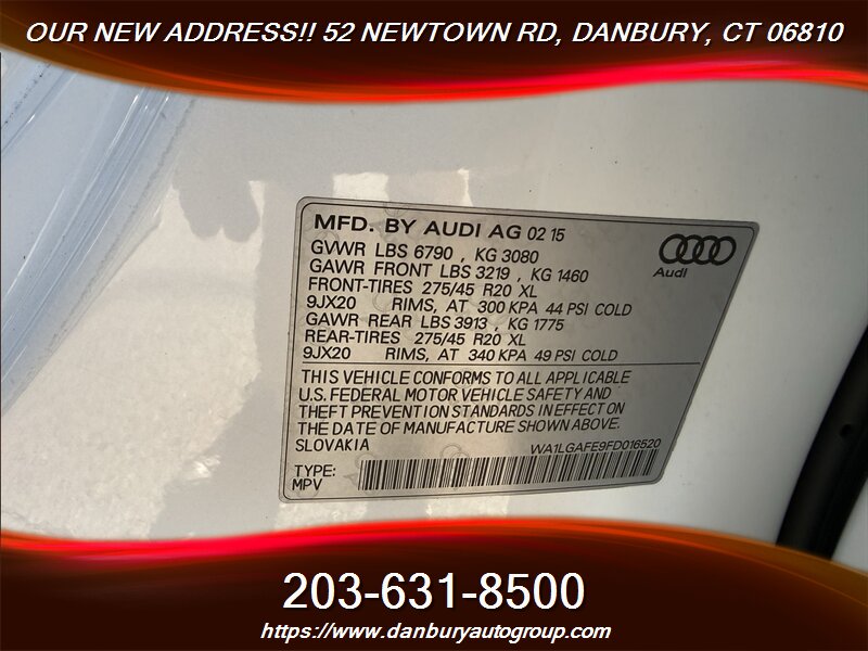 2015 Audi Q7 3.0T quattro Premium Plus - Photo 17 - Danbury, CT 06810