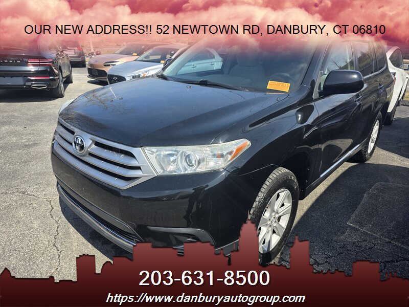 Black 2013 Toyota Highlander SE AWD SUV / Crossover All-Wheel Drive 5-Speed Automatic