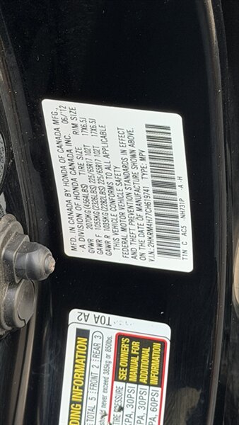 2012 Honda CR-V EX-L - Photo 31 - Danbury, CT 06810