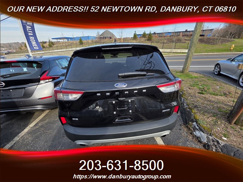 Agate Black 2022 Ford Escape SE AWD SUV / Crossover All-Wheel Drive 8-Speed Automatic