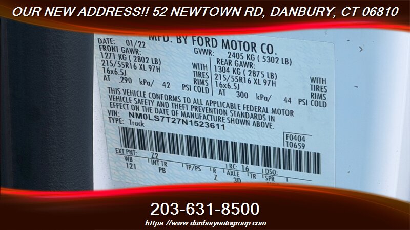 2022 Ford Transit Connect XLT - Photo 25 - Danbury, CT 06810