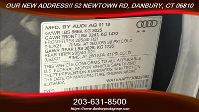 2018 Audi Q7 3.0T quattro Prestige - Photo 37 - Danbury, CT 06810