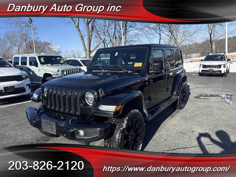 2021 Jeep Wrangler Unlimited Sahara   - Photo 1 - Danbury, CT 06810