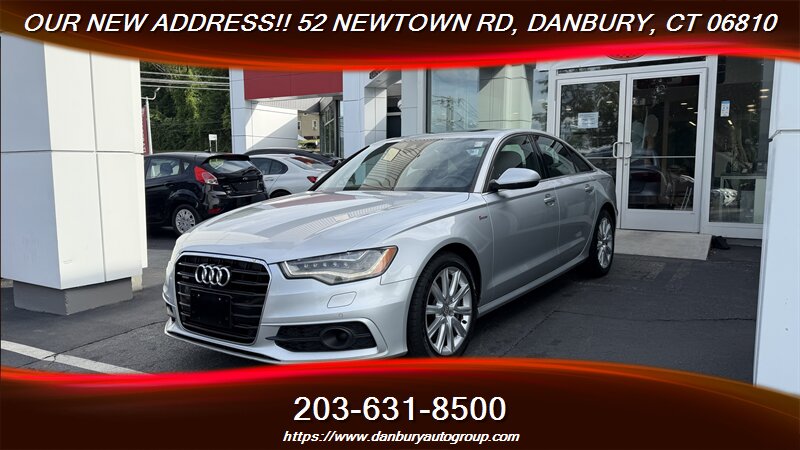 Silver 2015 Audi A6 Sedan All-Wheel Drive 8-Speed Automatic