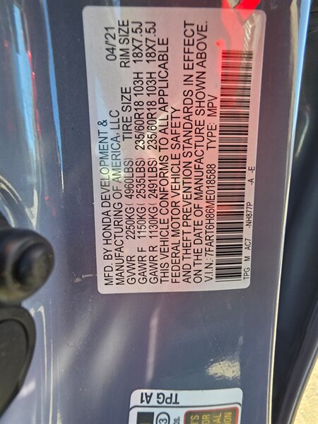 2021 Honda CR-V Hybrid EX-L - Photo 14 - Danbury, CT 06810