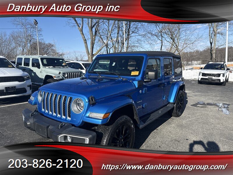 2021 Jeep Wrangler Unlimited Sahara 4xe   - Photo 1 - Danbury, CT 06810