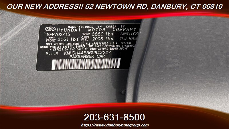 2016 Hyundai ELANTRA SE - Photo 27 - Danbury, CT 06810
