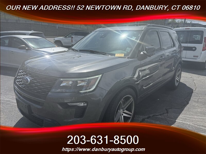 Gray (Magnetic) 2018 Ford Explorer Sport AWD SUV / Crossover All-Wheel Drive 6-Speed Automatic