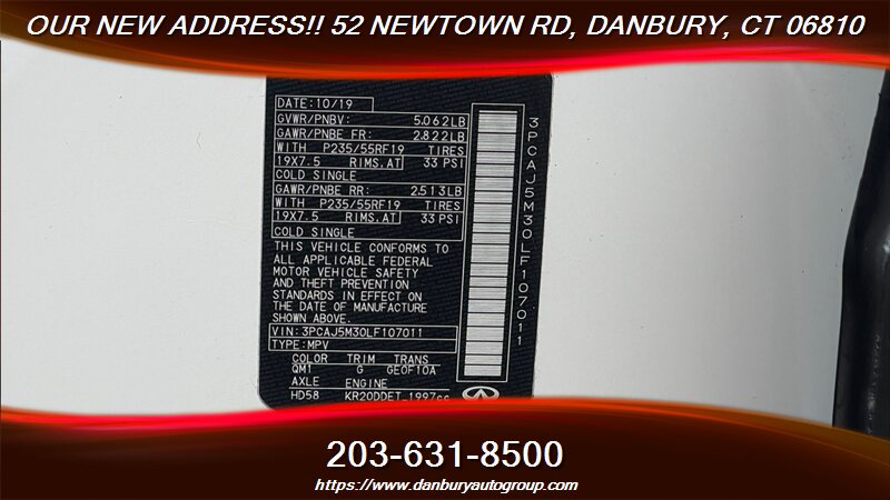 2020 INFINITI QX50 Pure - Photo 31 - Danbury, CT 06810