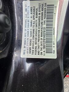 2017 Honda Civic EX w/Honda Sensing   - Photo 15 - Danbury, CT 06810