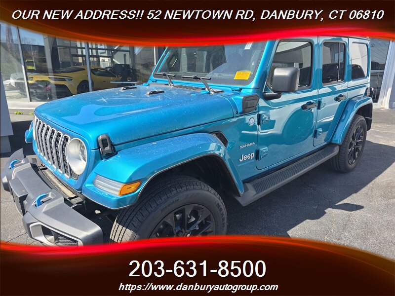 2024 Jeep Wrangler Sahara 4xe   - Photo 1 - Danbury, CT 06810