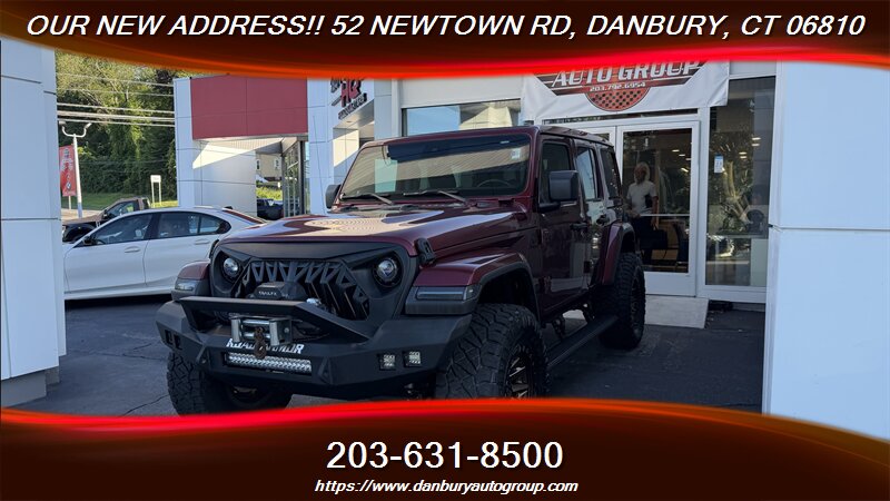 2021 Jeep Wrangler Unlimited Sahara   - Photo 1 - Danbury, CT 06810