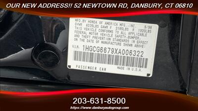 1999 Honda Accord EX  ONLY 54K MILES - Photo 20 - Danbury, CT 06810